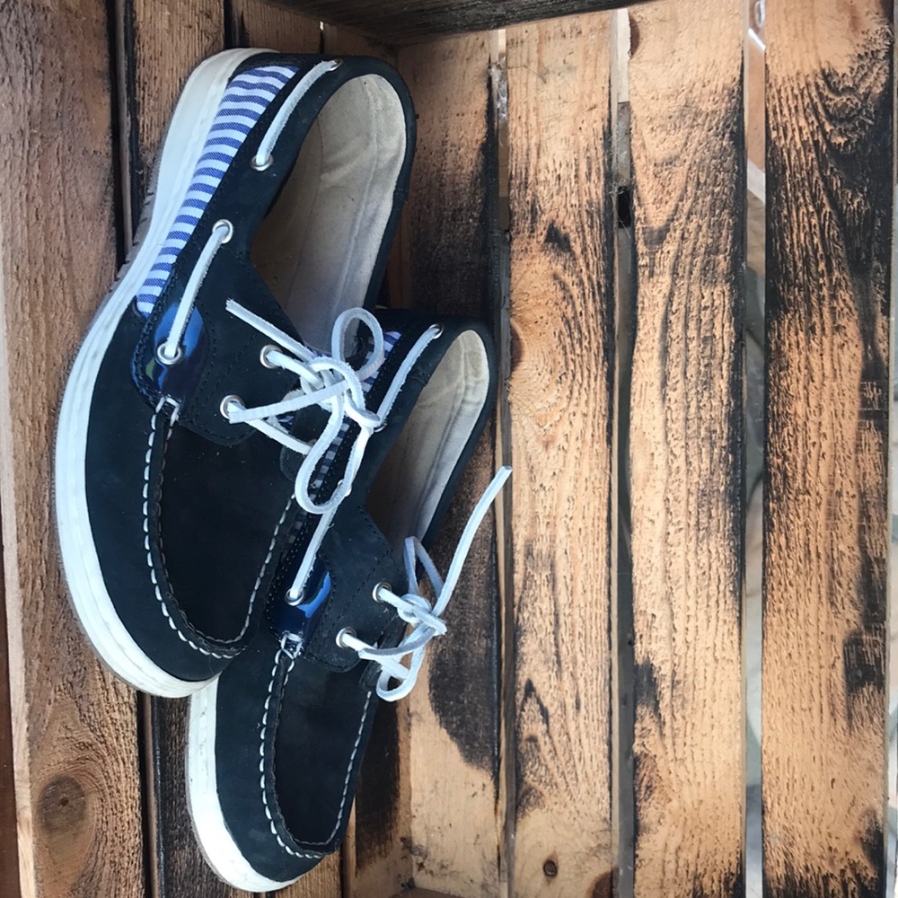 Bass loafer boat shoe